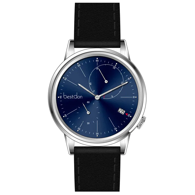 卸売バルク腕時計カスタムロゴミニマリストシンプル防水自動メンズ腕時計