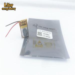 Li-Polymer Battery 3,7 V LiPo Battery 281012 301012 30 mAh Battery ion Lithium-f&uuml;r Solar Light Smart Wear - Product Image 4