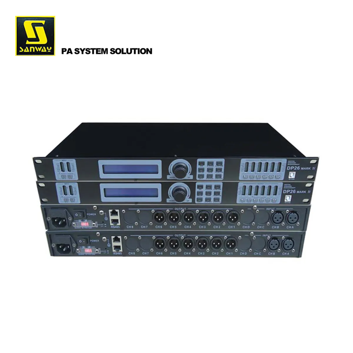 DP26 2 In 6 Out Digital Sound Management Processor for Speaker