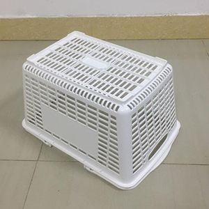 Cestino per la Spesa in <span class=keywords><strong>Plastica</strong></span> Resistente con 2 Manici, Capacità 22L, Prezzo di Fabbrica, Ordine Minimo 100 Pezzi - Product Image 3