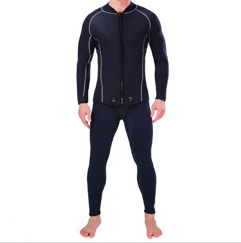 3mm nylon gelamineerd Neopreen surfen duiken wetsuit met kruis pad