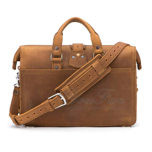 Расширяемая сумка для путешествий, портфель, кожаная сумка-пилот - Product Image 4