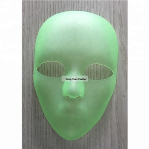 Maschera Decorativa Bianca Integrale CM-1003 per Feste in Maschera di Halloween, Maschera in Plastica - Product Image 2