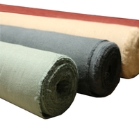 Tissu en microfibre 100% polyester en rouleaux, tissu bon marché pour les rideaux