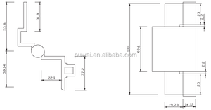 UPVC <strong>Doors</strong> Aluminum Alloy <strong>Door</strong> <strong>Hinge</strong> <strong>PVC</strong> <strong>Door</strong> <strong>Hinge</strong> - Product Image 5
