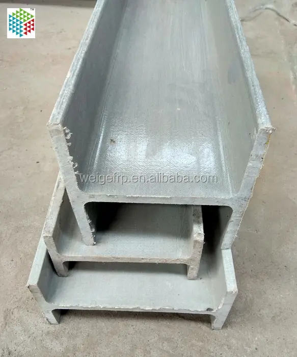 Factory Supply Pultruded Structural GRP Fiberglass FRP I Beam