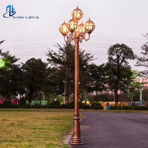 Lampe de jardin LED moderne, lampadaire <span class=keywords><strong>extérieur</strong></span>, poteau à haut mât, éclairage décoratif pour centre commercial, éclairage routier, poteau d'éclairage - Product Image 2