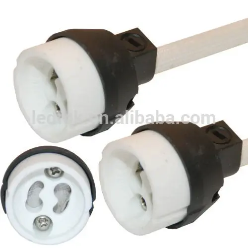 10 gu10 lâmpada base titular novo regulamento bulbo conector 240v gu10 rede titulares