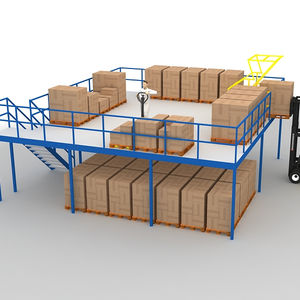 Multi-level <strong>Warehouse</strong> Heavy <strong>Loading</strong> Storage Mezzanine Rack - Product Image 1