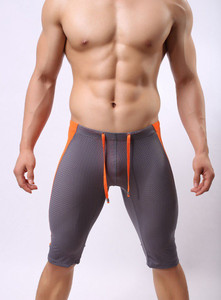 Alta calidad Brave Person hombres que viajaban los pantalones de cuerpo para hombre de <span class=keywords><strong>la</strong></span> Yoga de red 80% nylon, 20% Spandex - Product Image 4