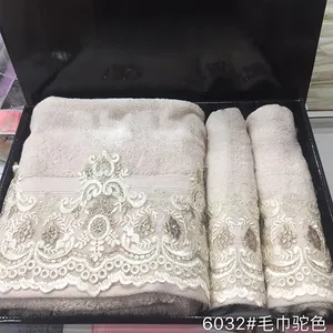 Hot sale China Supplier In Stock Lace Towels Wholesale