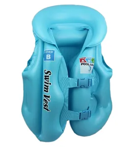 Neue Art aufblasbare Schwimmweste Kunststoff PVC Schwimmweste für Kinder