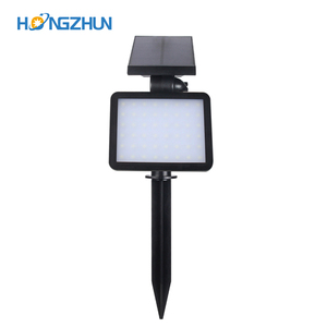 Solar SMD IP65 LED Jardín al aire libre 10W 20W 50W 100W Luz de césped con batería de litio Material ABS Instalación de enchufe de tierra fácil - Product Image 2