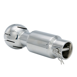 Superventas Garantía de satisfacción más popular Venta caliente Calidad SS304 Bola de limpieza de bola de pulverización rotativa sanitaria con Pin - Product Image 6