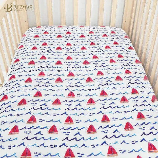 Baby Muslin Crib Sheet China Popular Hot Sale Baby Bedding Set Baby Muslin Fitted Crib Sheet