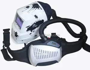 Ce NIOSH 승인 디지털 제어 공기 공급 용접 헬멧 환기 4011FP5001D
