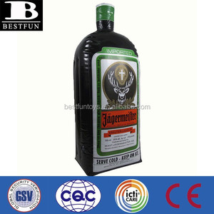 PVC Big Inflatable Jagermeister Chai Hiển Thị Chai Rượu Vang Nhựa Mô Hình Tùy Chỉnh Bia Chai Nước Cho Quảng Cáo - Product Image 2