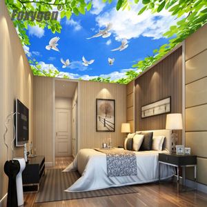 Trung Quốc Xuất Khẩu Nhà Máy Mua Uv In Bầu Trời Mây Thiết Kế Hồ Bơi Trần Trang Trí DIY Mờ Pvc Stretch Trần Phim - Product Image 2