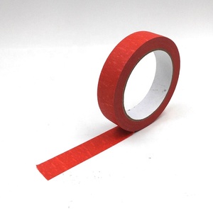 Ô Tô Masking <span class=keywords><strong>Tape</strong></span> Màu Đỏ Kết Cấu Crepe Giấy Sơn Masking <span class=keywords><strong>Tape</strong></span> - Product Image 2