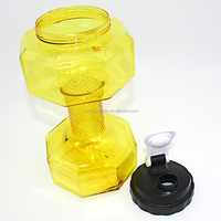 Bouteille d'eau en plastique, Shaker de Sport, modèle 2020, créatif, avec logo personnalisé, en forme de dumbo, en plastique, 2,2 l