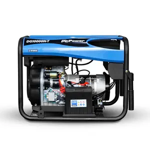 Avviamento elettrico forte open frame 15 hp motore diesel 7.5kva generatore diesel con il nuovo disegno