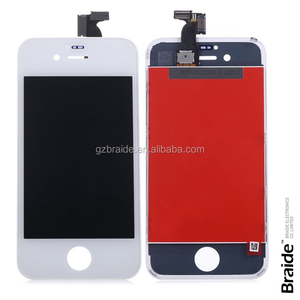Productos más vendidos negro/<span class=keywords><strong>blanco</strong></span> para <span class=keywords><strong>el</strong></span> iPhone 4 LCD + pantalla táctil digitalizador Asamblea - Product Image 1