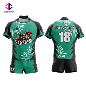 <span class=keywords><strong>Camiseta</strong></span> de <span class=keywords><strong>Rugby</strong></span> Sublimada Personalizada al por Mayor de China, <span class=keywords><strong>Fiji</strong></span> - Product Image 2