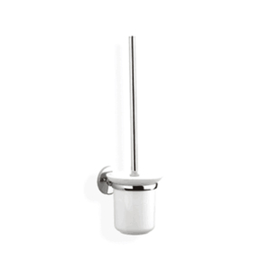 Montado En la pared Accesorios <span class=keywords><strong>de</strong></span> Baño Nuevo Estilo Único Cepillo <span class=keywords><strong>de</strong></span> Baño Y Titular <span class=keywords><strong>de</strong></span> la Taza <span class=keywords><strong>De</strong></span> Cerámica <span class=keywords><strong>de</strong></span> Acabado <span class=keywords><strong>de</strong></span> Cromo - Product Image 1