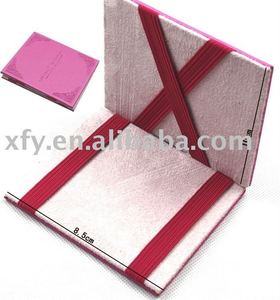 <span class=keywords><strong>Nombre</strong></span> del negocio titular de la tarjeta caso de color rosa libro - Product Image 1