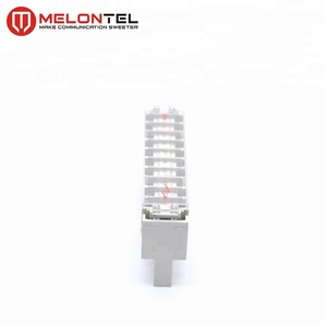 Krone LSA Arrester Magazine 10 pares Teléfono 3 polos Protección contra rayos Piezas de Telecomunicaciones - Product Image 6