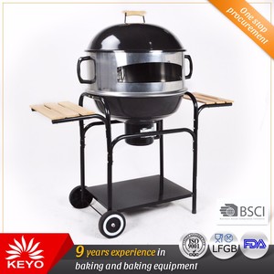 <span class=keywords><strong>Design</strong></span> extravagante Grande Grelhador a Carvão Forno à Lenha Pizza Italiana - Product Image 2