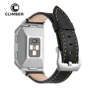 2018 Nouveaux Produits Premium En Cuir Bracelets Montres Pour Fitbit Ionique, Pour Fitbit Bande de Cuir - Product Image 1