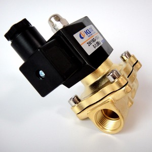 BSPT BSP NPT In Ottone Materiale 2W160-15 V di Tenuta Mezzo Pollice 12V Valvola A Solenoide - Product Image 2