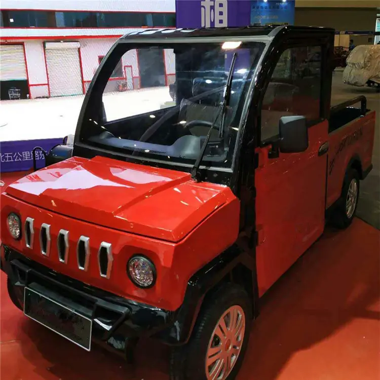 Pick-up électrique pour 4 sièges, camion avec porte complète, 2018