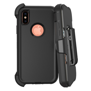 Bán Buôn Bán Buôn Đứng Armor <span class=keywords><strong>Robot</strong></span> 3 Trong 1 Dây Đeo Trượt PC + TPU Trường Hợp Đối Với <span class=keywords><strong>iPhone</strong></span> X - Product Image 1