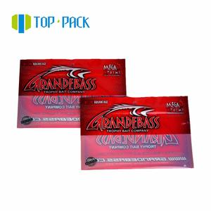 Bolsas de embalaje de plástico para Señuelos de Pesca con cremallera laminada, impresión personalizada - Product Image 2