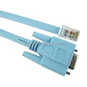 Flat RJ45 to DB9 Cable