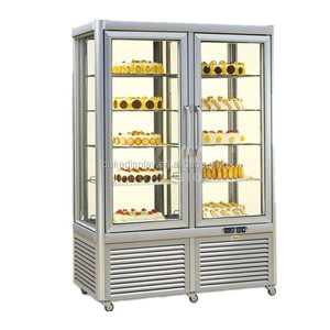 การออกแบบใหม่เชิงพาณิชย์หมุนเค้กแสดงตู้เย็น - Product Image 6