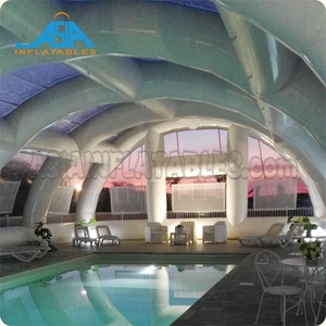 Lớn Trong Suốt Hồ Bơi Bơm Hơi Dome Hồ Bơi Không Thấm Nước Bìa Ngoài Trời Lều - Product Image 4