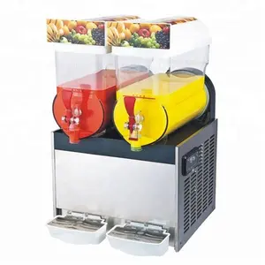 Portable commercial two tanks margarita slush machine for sale