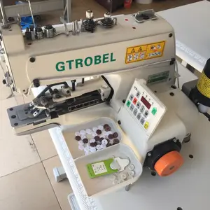 Gtrobel373D Industrial Direct Drive Button Attaching Sewing Machine