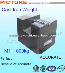 clase m1 200kg 500kg 1000kg 2000kg poids fonte - Product Image 4