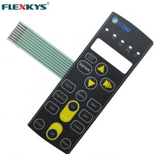 Benutzer definierte Silber paste DIY Druckknopf Membran schalter Aufkleber Panel - Product Image 6