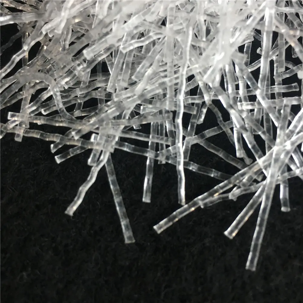 55mm polypropylene synthetic macro fiber for concrete