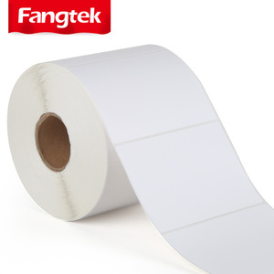 4" X 3" Adhesive Thermal Transfer Blank Coated Art Paper <strong>Address</strong> <strong>Labels</strong> <strong>Stickers</strong> for Barcode Printing Packaging <strong>Labels</strong> - Product Image 2