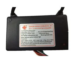 Инфракрасные газовые горелки контроллер электрический пульс воспламенитель с HD103-220