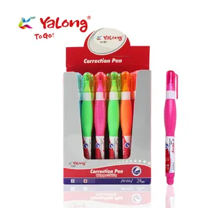 <span class=keywords><strong>Correttore</strong></span> Liquido Multiuso ad Asciugatura Rapida Yalong, Penna Correttiva Bianca per Materiale Scolastico - Product Image 1