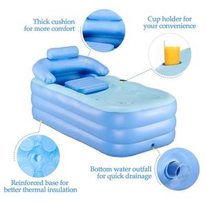 Baignoire <span class=keywords><strong>gonflable</strong></span> en PVC, baignoire portable <span class=keywords><strong>SPA</strong></span>, baignoire de trempage écologique portable, baignoire <span class=keywords><strong>SPA</strong></span> pour adulte - Product Image 5