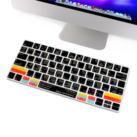 Funda protectora de silicona impermeable para teclado Magic Keyboard MLA22LLB/A para Adobe Lightroom