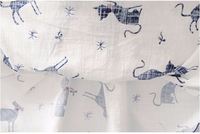 Robes en lin à imprimé animal blanc pour enfants, robes de fête d'anniversaire pour filles, 2023